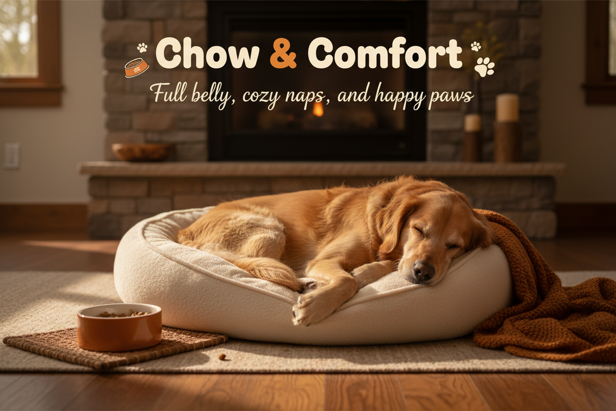 Chow & Comfort Collection Banner