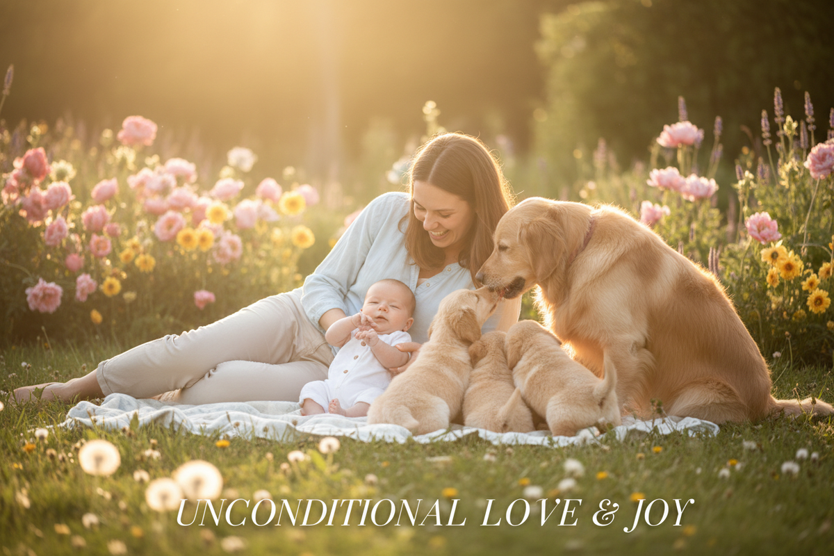 Playtime Paws – Familienbild