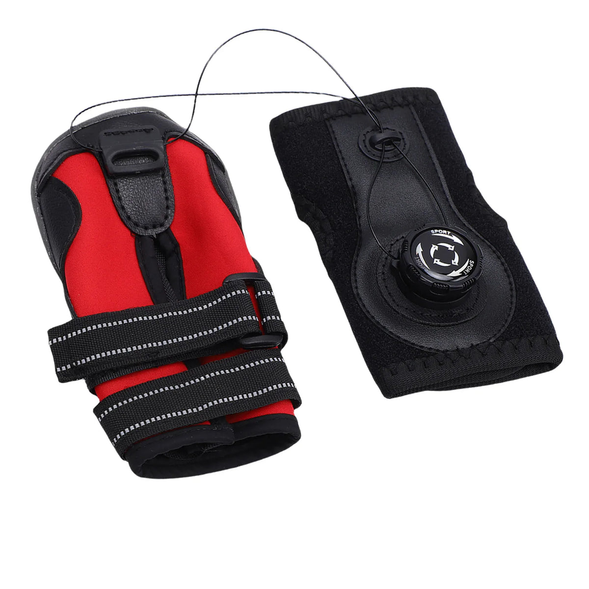 Dog Foot Brace Breathable Integrated Abrasion Proof Non Slip Sole Bottom Dog Boot Foot Protector for Outdoor