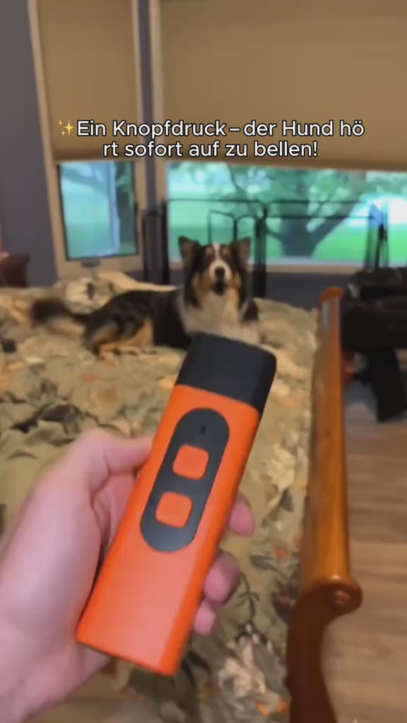 Ultrasonic dog driver .One Click. Less Barking. More Peace.